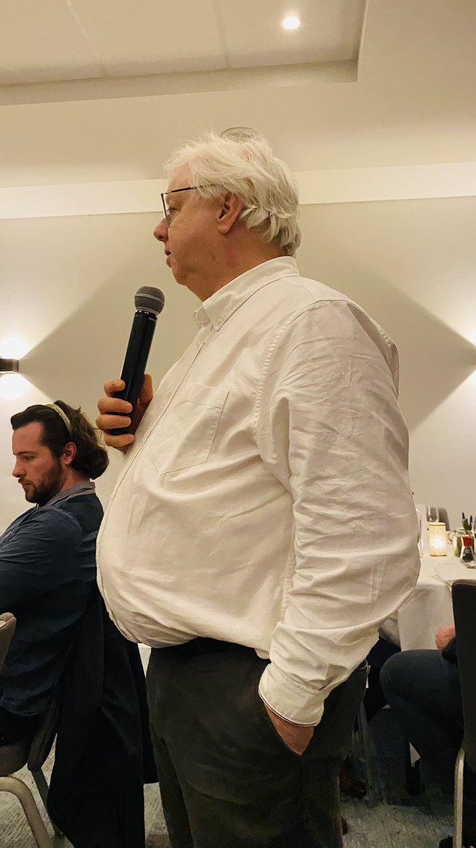 Having a great conference dinner with the announcement of the poster prizes and the ‘compulsory’ dinner speeches! 😉 #SBDD26 #diamond