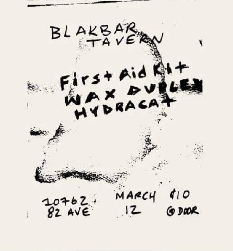 Saturday night friendos! Come by and check out these killer bands! #blakbar #altrock #yeg #yegshow #yeglive #saturdaynight #oldstrathcona #livemusic #whyteave #killer #yegmusic #edmontonmusic #supportlocal