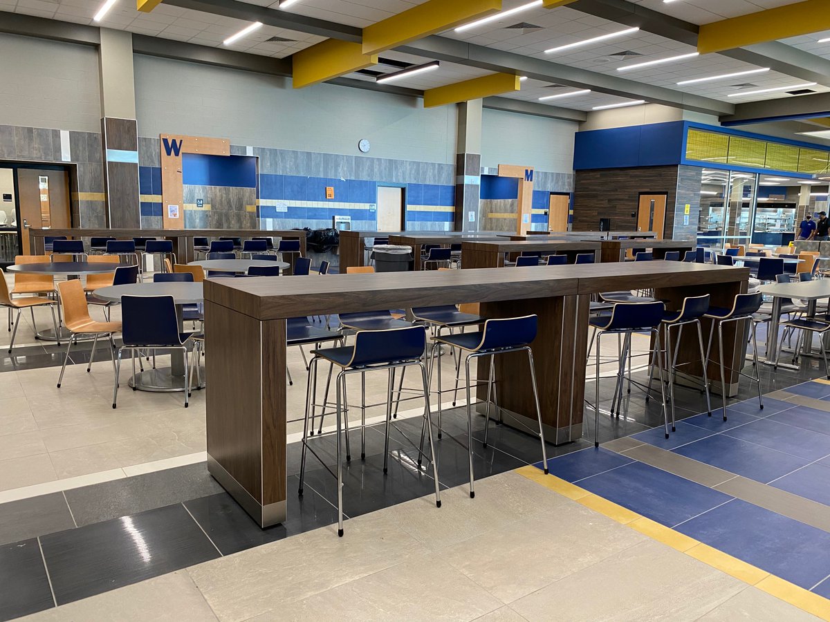 EduSourceCorp's tweet photo. Loving our recent @piedmontwildcats install for @phs_wildcats #gowildcats #moderndesign #woodgrain #schoolcafeteria #childnutrition #upscale #creatingatmospheresthatinspire https://t.co/XowWURZUNL