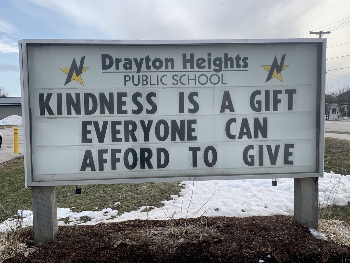 smspike's tweet photo. A great message to read leaving the school today 😊 https://t.co/qp8AansYFi