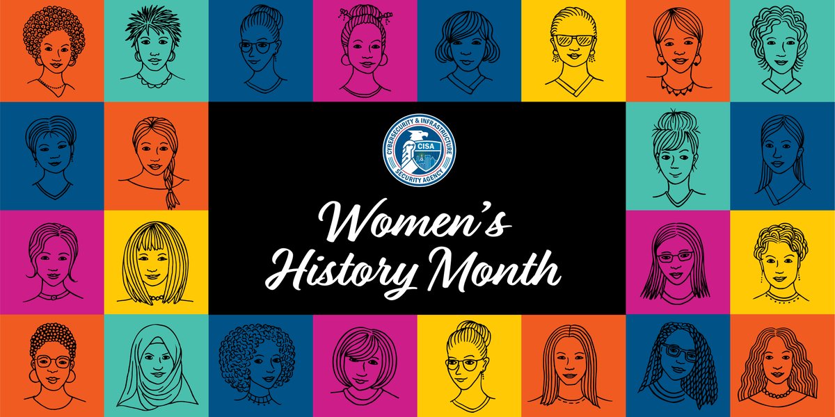 CISAgov's tweet photo. This month we honor women who pave the way for future generations by continuing to grow their force in numbers at CISA. Our Nation and workforce are stronger when we embrace diversity!  #WomensHistoryMonth #WHM https://t.co/GZOTCYRbRc