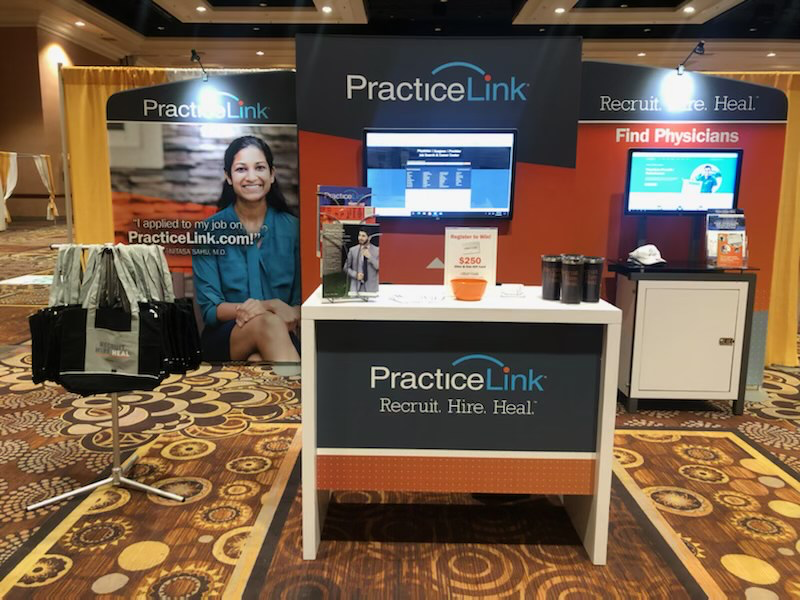 PracticeLink's tweet photo. Who else is ready to kick off the AMGA 2022 Annual Conference?
Stop by the #PracticeLink booth to chat with us about turning your recruitment challenges into recruitment solutions. #AC22 @theAMGA https://t.co/wZRIBhE88l