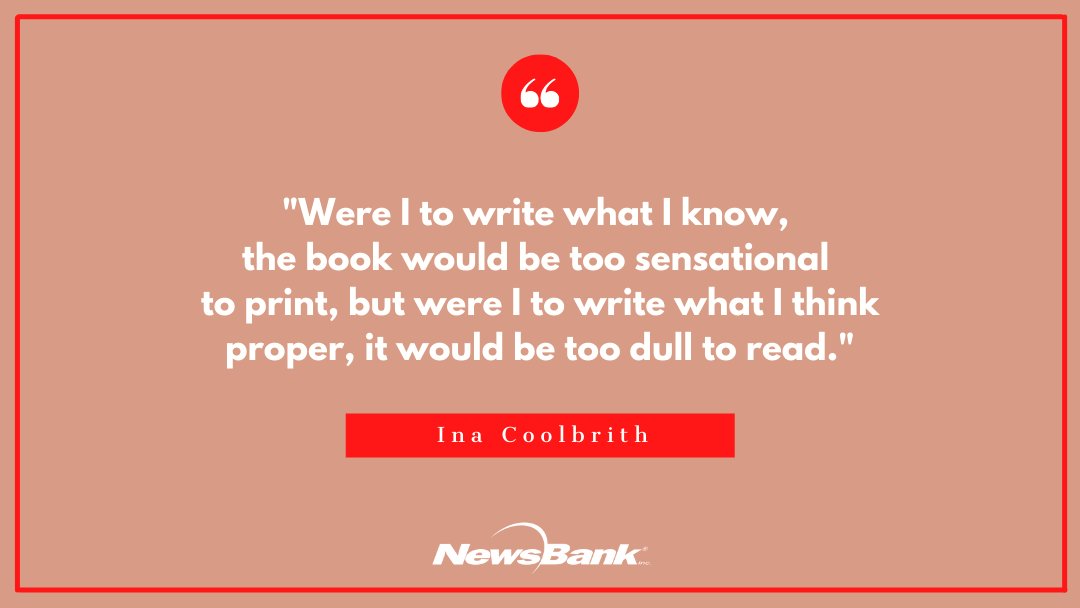 CalabasasLib's tweet photo. Born on this day in 1841, #InaCoolbrith was a writer, librarian & California's first Poet Laureate. Read about her life & legacy here: https://t.co/BBmjqhjhZ9 @NewsBank #TodayInHistory #WomensHistoryMonth
The Library has NewsBank, more info here- https://t.co/mXzMSIcODP https://t.co/TVqrVSAdUU