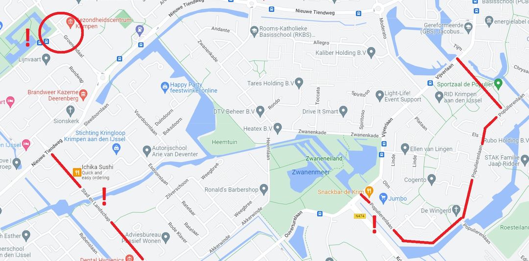 Wat bereikte de SGP de afgelopen vier jaar?
De rotonde aan de Krimpenerbosweg/Vijverlaan verbetert de verkeersveiligheid. Lees de rest van het bericht op facebook.com/sgp.krimpenaan…