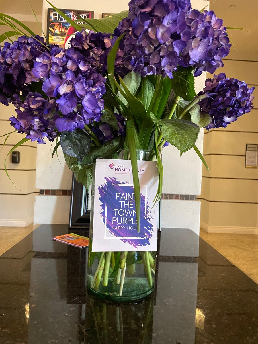 empathhealth's tweet photo. Recently our team from Empath Home Health, formerly Avidity Home Health and a member of Empath Health, hosted a “Painting the Town Purple” event to celebrate the new name with local healthcare organizations in Charlotte County.💜

#TeamEmpath #EmpathHomeHealth #FullLifeCare https://t.co/Y4aFfwCLP9