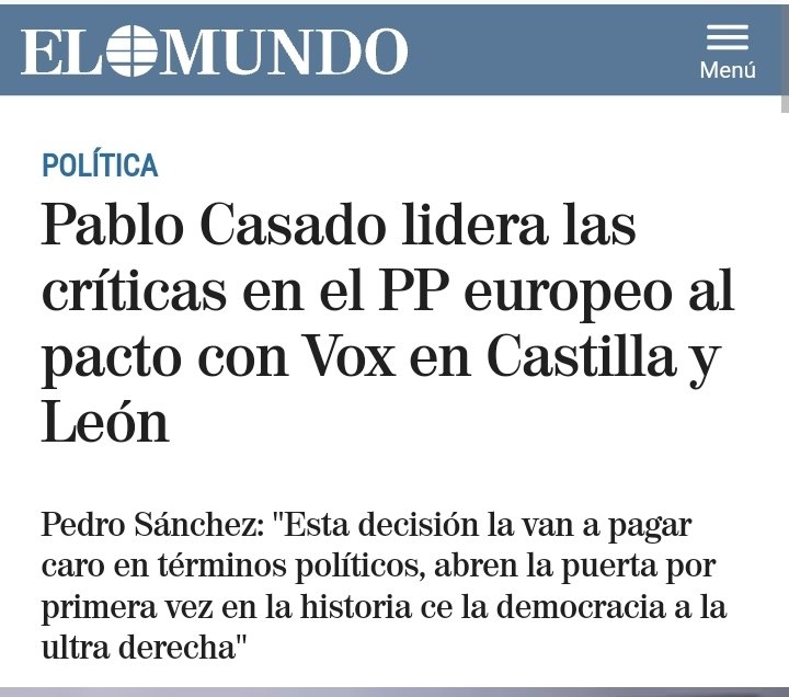 carlesenric's tweet image. Sí es cierto debería fulminarlo al momento. @pablocasado_ es un perdedor reconocido... ¿también es un rencoroso?