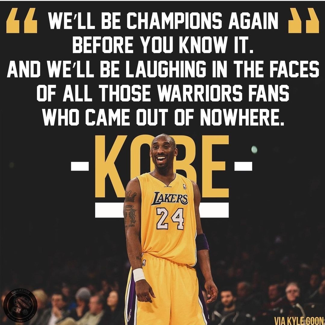 Kobe never lied #ItHappened 🐍
