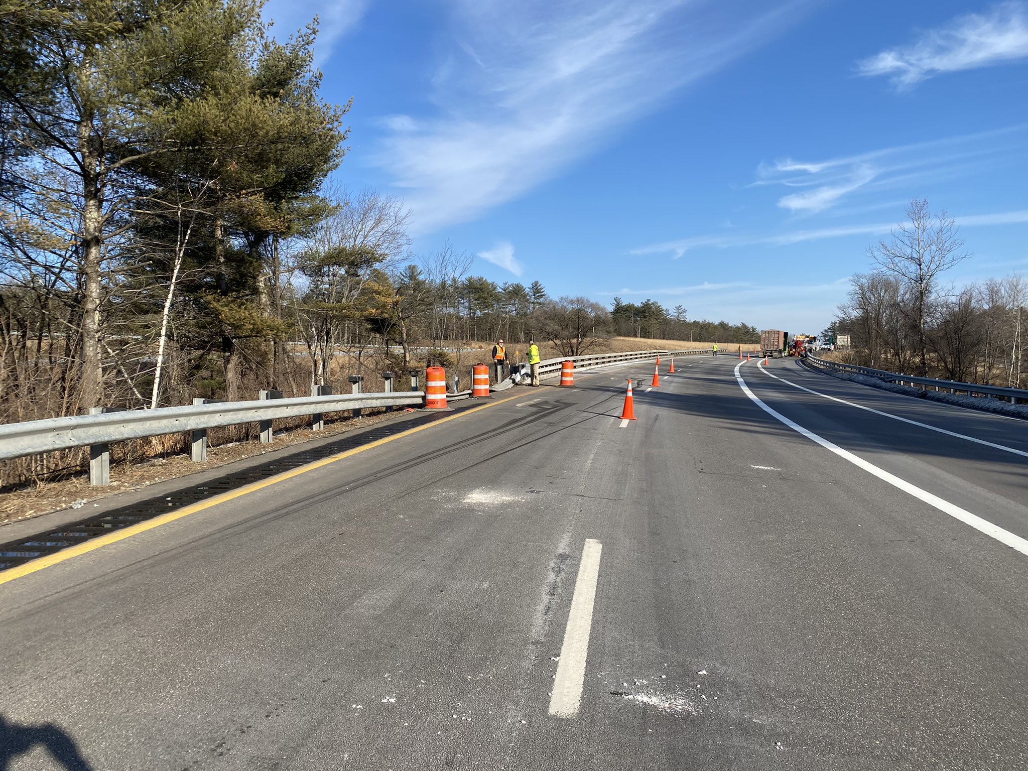 New Hampshire State Police on Twitter "I89 SB in Warner is open but a