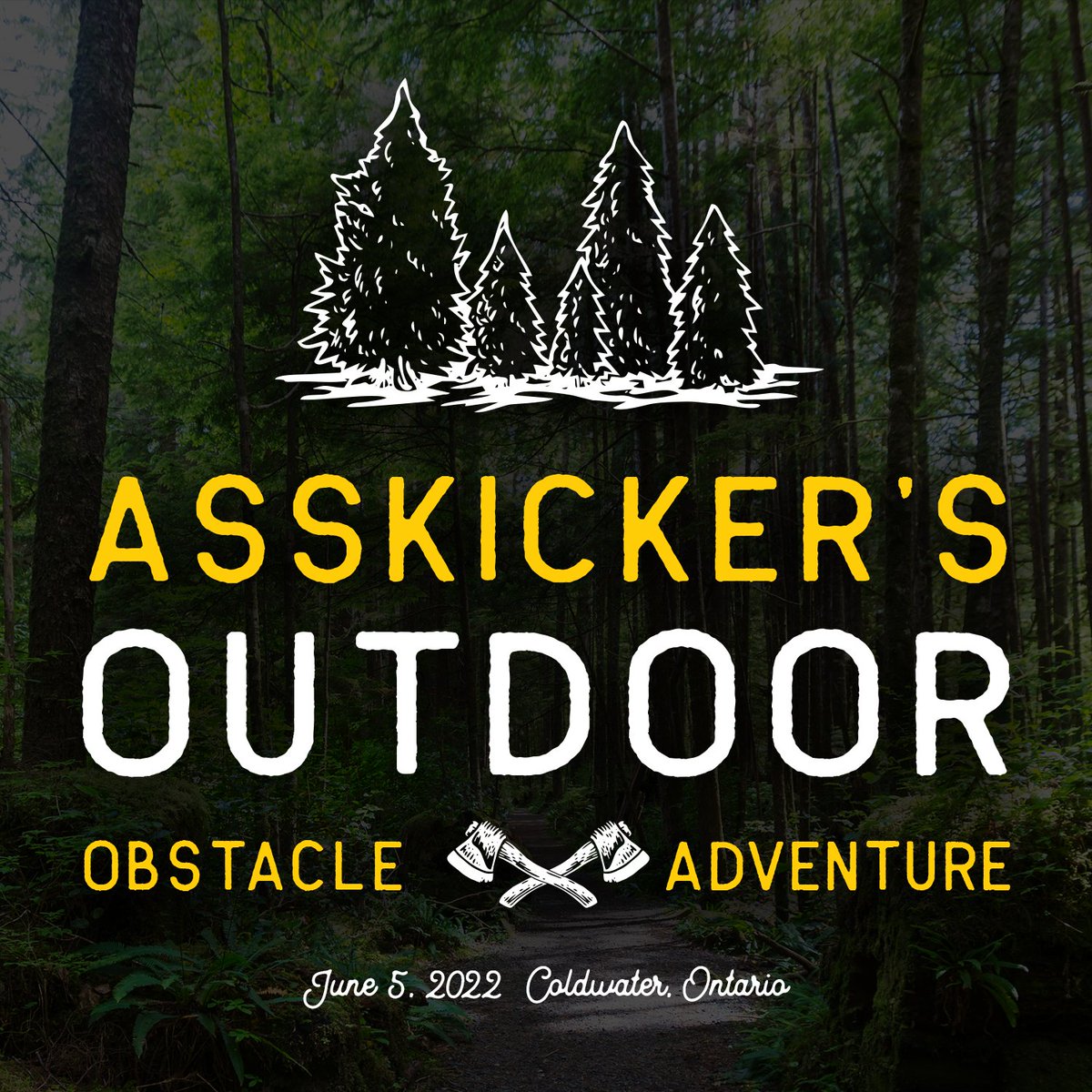 asskickerink's tweet photo. Join Asskicker, Coach Jill and friends to face off against dynamic climbs, crawls, carries, sprints, swings, pulls and pushes as you take on our rugged obstacle running trail, challenge elements and bouldering!

DATE: June 5, 2022
START TIME: 1:00 pm *
LOCATION: Coldwater, ON https://t.co/n8Rm8uSenD