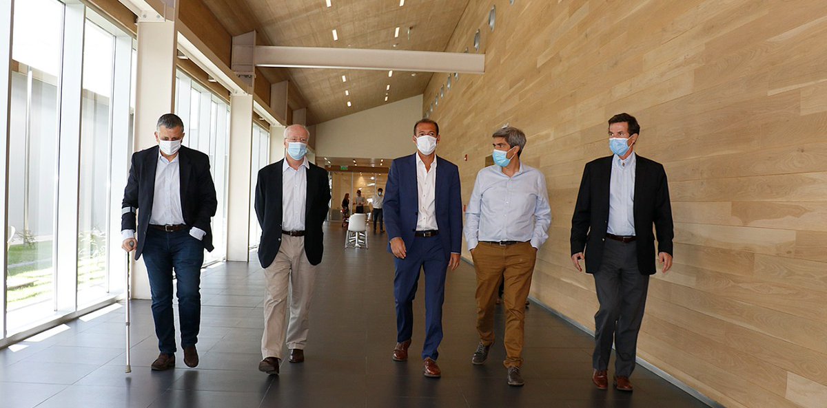 OmarGutierrezOk's tweet photo. Esta tarde, recorrí las nuevas oficinas de @GrupoTechint en la ciudad de Neuquén, junto a su presidente Paolo Rocca y al CEO de Tecpetrol, Ricardo Markous. https://t.co/oRbKT236pC