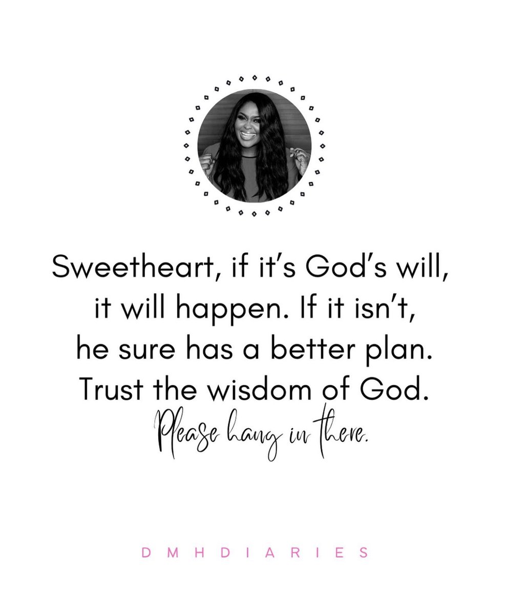 dmhdiaries's tweet photo. The wait can seem daunting I know but you can never go wrong trusting the wisdom of God ❤️ https://t.co/qpT9fGSTIS