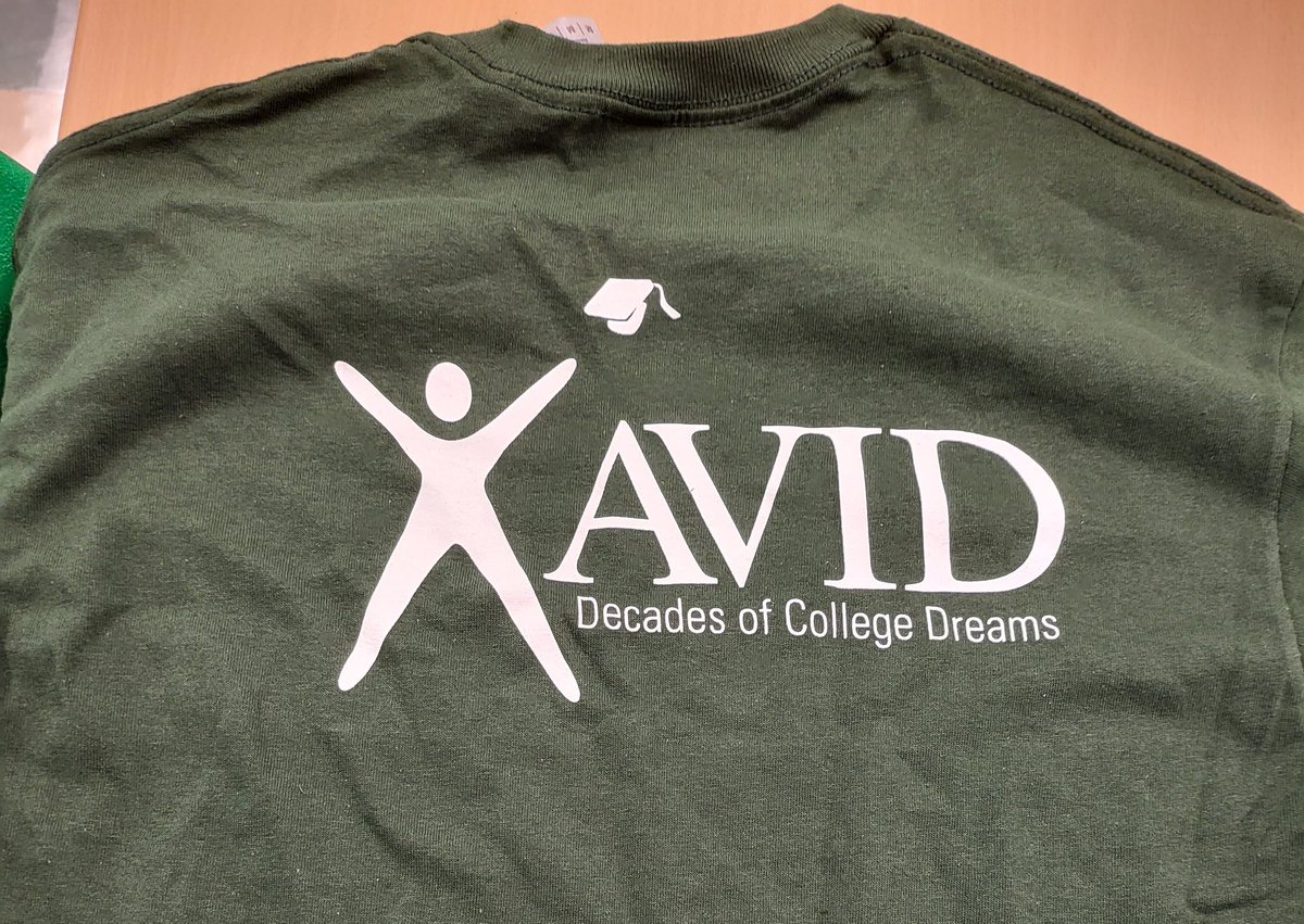 PJESAVIDReaders's tweet photo. Pine jog showcases our AVID program on our student designed school shirts! Here is our designer, Ameralis! Avid rocks! @AP_Pine_Jog @MsColleenCarney https://t.co/pbrfXFzMkP