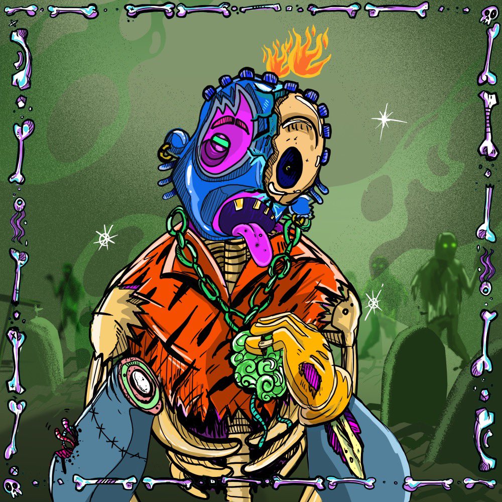 I told you so guys ! They are here and want to eat your brains! Minting this Saturday ! Presented by <a href="/fhfcnft/">FHFC 💀 - FANTOM HAUNTED FRAT CLUB</a>  <a href="/FTMReaperOG/">FTMReaper</a> <a href="/FhfcVamp/">VampFHFC</a> <a href="/FTMZombieOG/">FTMZombie</a> Thanks for your support everybody ! #weareready #zombienation #nft #ftm $ftm #FHFC