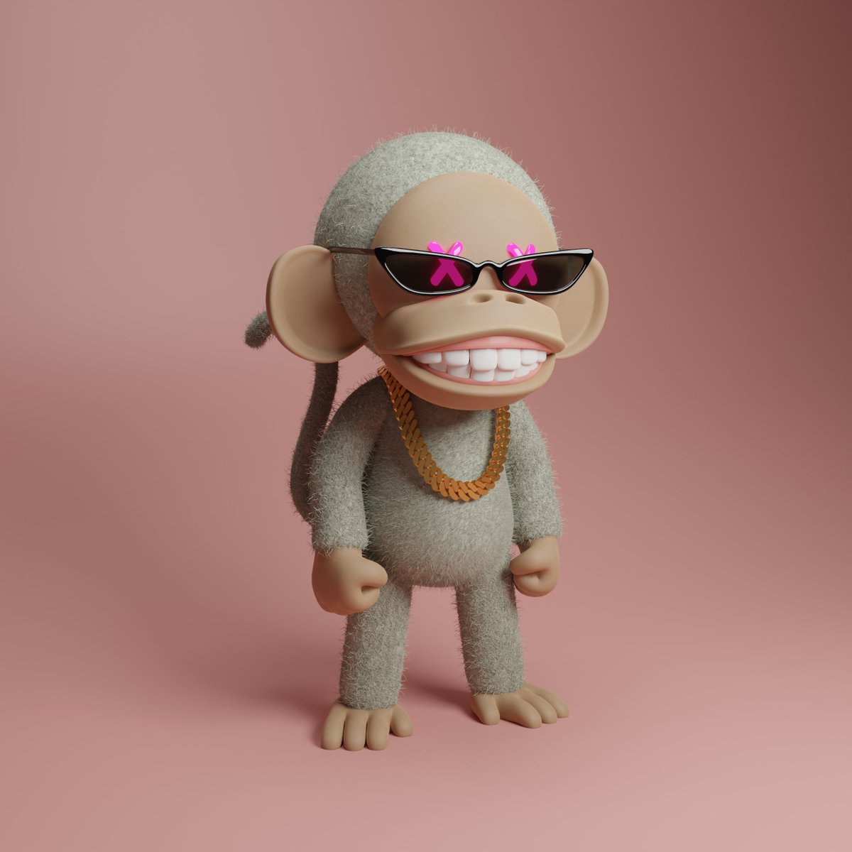 MonkeRejects's tweet image. Some early testing of our Reject bodies. 
Can't wait to hug them in VR 🥰