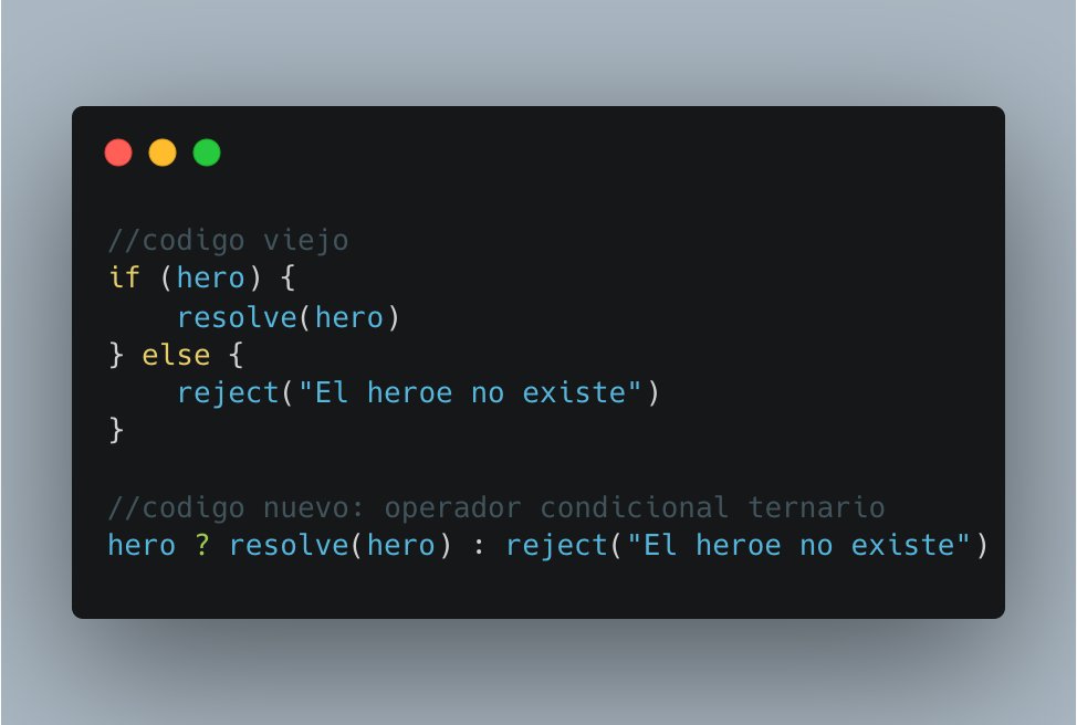 adriantxupisi's tweet image. #ModernJS #JS #javascript 
Sustitye el if de toda la vida que ocupa 5 líneas.
⚠️ No siempre es recomendable no vaya a ser que tu 
codigo sea ilegible.
🚀 Por cierto se llama Operador ternario y SÓLO EVALUA un TRUE o FALSE