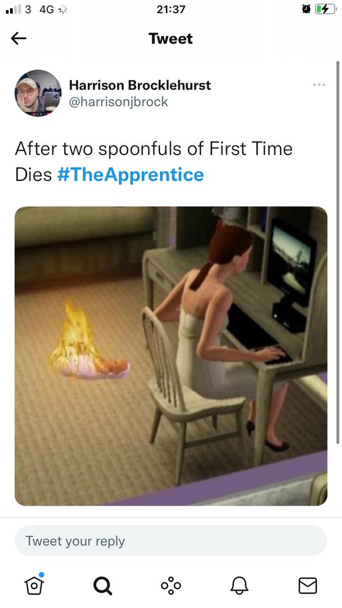 marclarplant's tweet photo. #theapprentice I love you twitter #firsttimedies #firsttimefuckdies https://t.co/4EL3FXc7qy