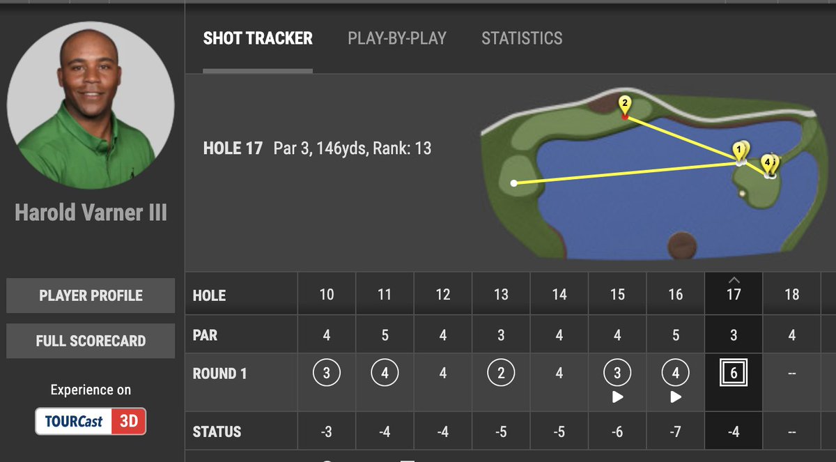FridayGolfGuys's tweet photo. NOOOOO. What an amazing round he had going... https://t.co/LuSs1yVGGL