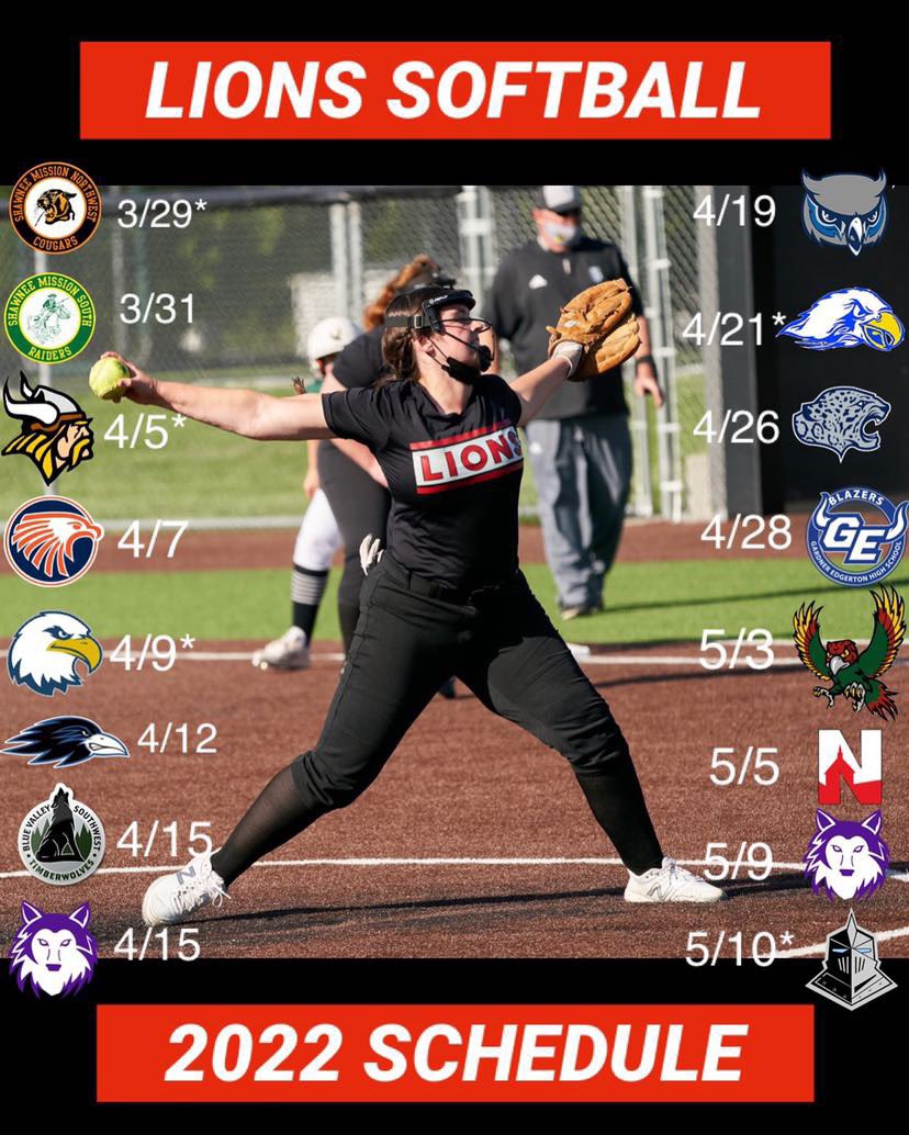 🚨2022 Season Schedule🚨 
Come out and support!!!