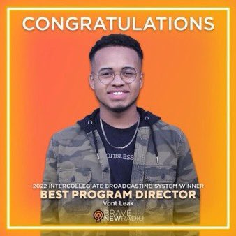 WPCommDept's tweet photo. Congratulations to @bravenewradio and their students on their wins during the 82nd annual IBS Awards! Our students were nominated for 9 awards this year, and took home 4 first place trophies🏆

Keep making us proud!
#WPcomm #WPUNJ🧡🖤 https://t.co/0VbROPv2rD