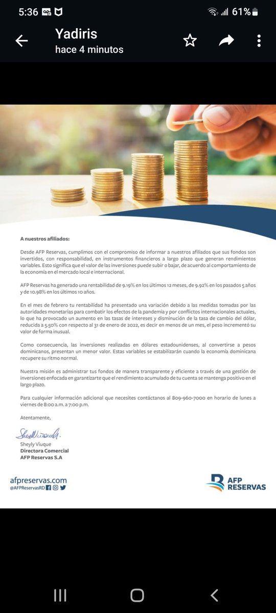 JGarib's tweet photo. Esto es un Atraco!  Ganan con el dinero ajeno y cuando no es rentable se lo cobran a uno...el robo del Siglo! NO A LAS MALDITAS AFP https://t.co/l1w2KIG6OA