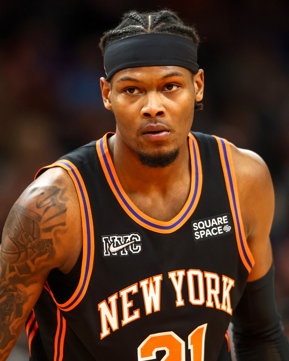 sny_knicks's tweet photo. Cam Reddish will miss the rest of the season with a right shoulder separation.

Until next season, @camreddish 🙏 https://t.co/7zkivkvJTF
