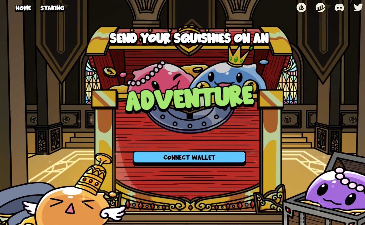 Who's ready to send their Squishies off on an adventure for $SLIME?! 👀