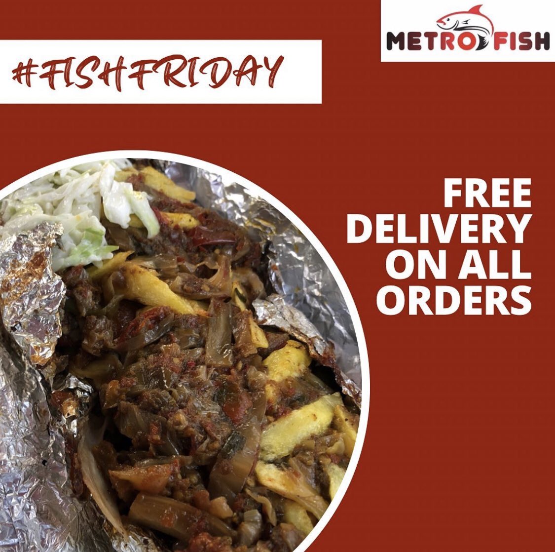metro_fish's tweet photo. Have you placed your order for tomorrow’s #FishFriday ? 
You don’t want to miss this❕#Abujatwittercommunity https://t.co/eTGZK1rkHG