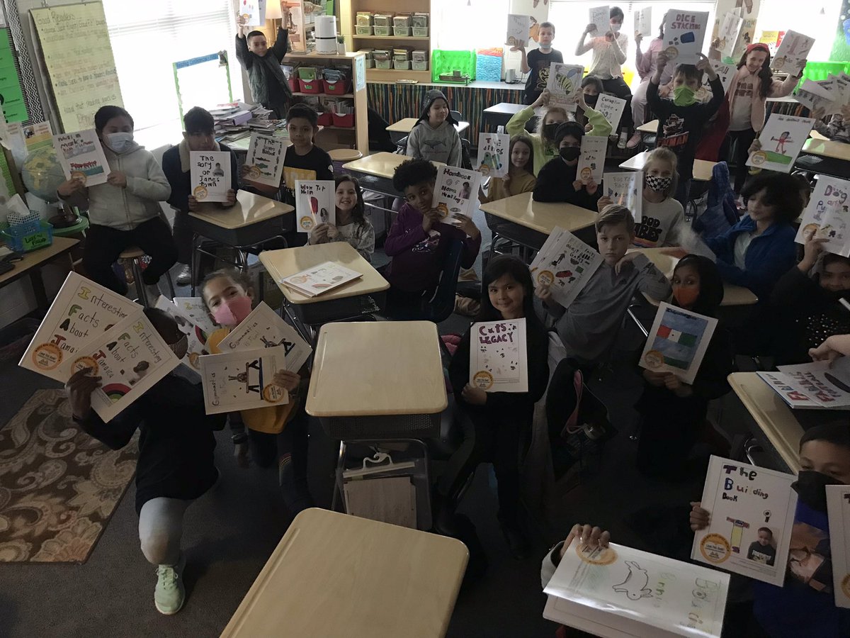 Today my students became published authors… today was a good day. @FDESPandas #studentreasures