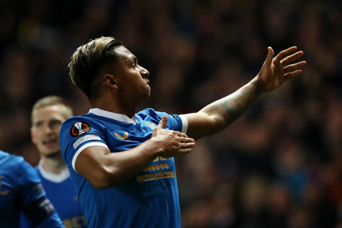 bet365's tweet image. Alfredo Morelos' Thursday routine:

- Wake up
- Have breakfast
- Hum Every Saturday We Follow
- Have lunch
- Score in the Europa League
- Sing (Simply) The Best
- Go to bed

#RangersFC