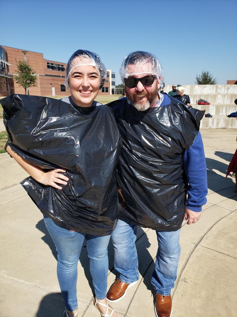 PaetowDecathlon's tweet photo. Your @PaetowHS Acadec coaches will do anything to support a good cause. Glad to help fundraise for our new African Culture Club! 🥧🤪  #IsItSpringBreakYet? @MrNesossi @HEscamillaPHS https://t.co/3dMY9K9aJ2