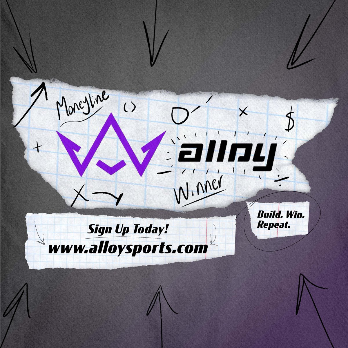 AlloySports's tweet photo. Hey #GamblingTwitter! We've got 2 #NBA games on tonight. Don't just find an edge, MAKE YOUR OWN with @AlloySports!

Build custom strategies. Review Results. Bet (responsibly) &amp; Win! 

1 Month Free!

#BuildWinRepeat #FansInCommand https://t.co/Sju6Hg4re6