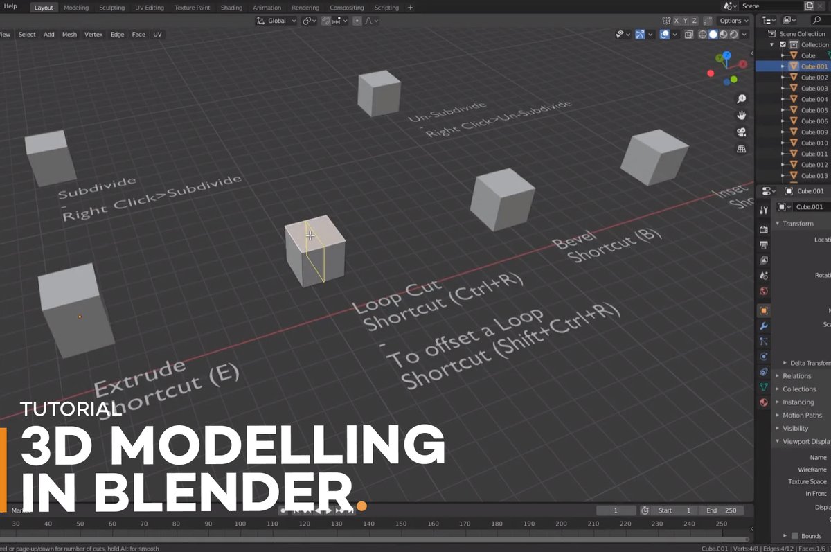 MattePaint_Ltd's tweet photo. Learn how to model environments in Blender with Nikola Angelkoski. He will steps through modelling props and buildings which we will then texture and assemble in a later part.
Watch the complete tutorial here 👉 https://t.co/MyHkJ9ubSe
#blender #3dmodeling #cgiart #learncgi https://t.co/MSMPLvVfLb