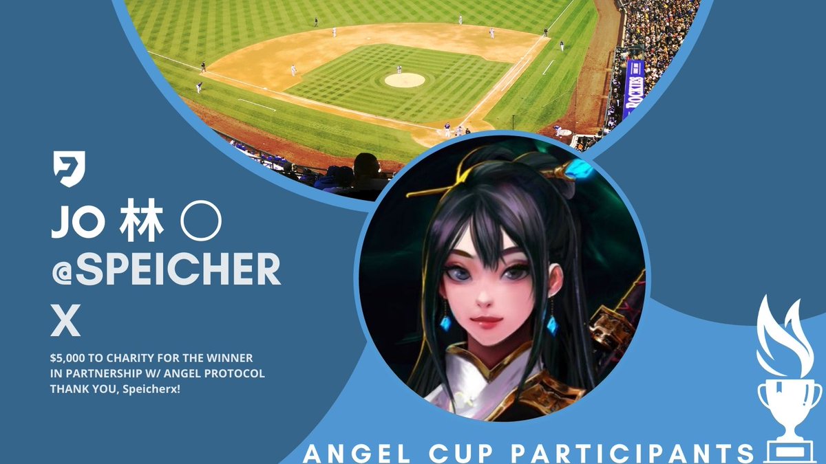 playible_'s tweet photo. Time for more #AngelCup participants🏆
Welcome:
@Speicherx
Speicherx will compete for a charity of choice in our fantasy sports competition. The winning charity will receive $5,000 in $UST.
Speicherx is the heartbeat of #Terra NFTs. (https://t.co/qGfVWZJXD5)
$LUNA #LUNAtics https://t.co/ezYvYY77MR