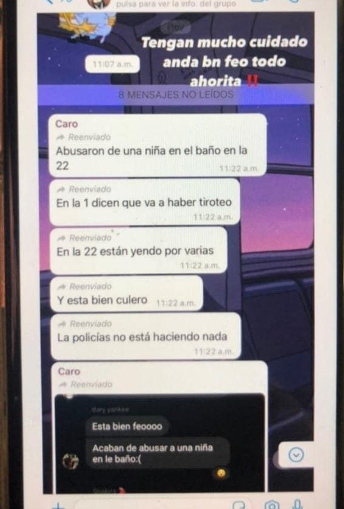 brujasdelmar's tweet photo. ⚠️ ALERTA ⚠️

En la @uanl están amenazando con matar, violar y secuestrar a las alumnas del plantel por denunciar a alumnos y profesores con antecedentes de abuso y violencia. https://t.co/7EyvJ6L4zH