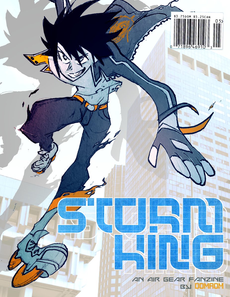 Storm King is OUT... my Air Gear fanzine!

Pick up a digital copy! It is name your price and if this goes around enough, I will do print runs one day!

https://t.co/ZDf2MkNogq 
