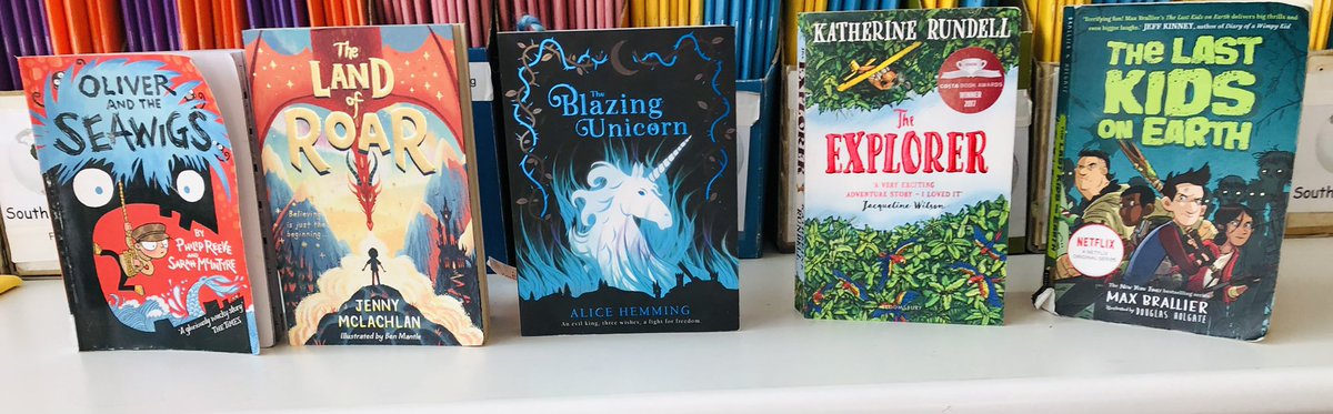 Today’s class book vote with a quest theme. 3 texts were brought in by pupils this time. The winner was….

The Land of Roar