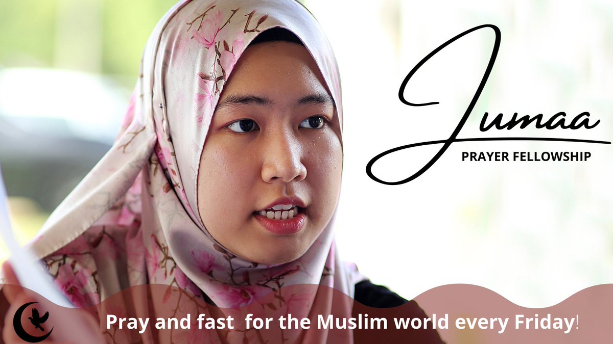 JumaaPrayer's tweet photo. Join us live every Friday at 9 a.m. CT on https://t.co/ev32Wo7YpO to pray for Muslim people. God is answering prayers & we get to be a part of reaching the Muslim world through prayer!
#pray #prayer #godanswersprayer #agwm #chialpha #prayingformuslims #Jesuslovesmuslims https://t.co/hPUcdolRuQ