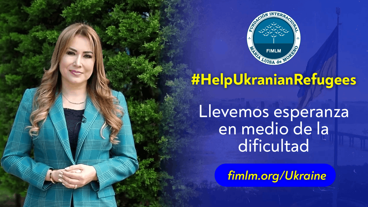 FIMLM's tweet photo. Te invitamos a unirte a nuestra campaña #HelpUkranianRefugees para llevar #AyudaHumanitaria y  una voz de aliento a las refugiados de Ucrania • 🎥 Ver video: https://t.co/z9Q5A1mClo
📨Dona aquí: https://t.co/p3A18qs7GK @MLPiraquive https://t.co/w6IisZG3U6