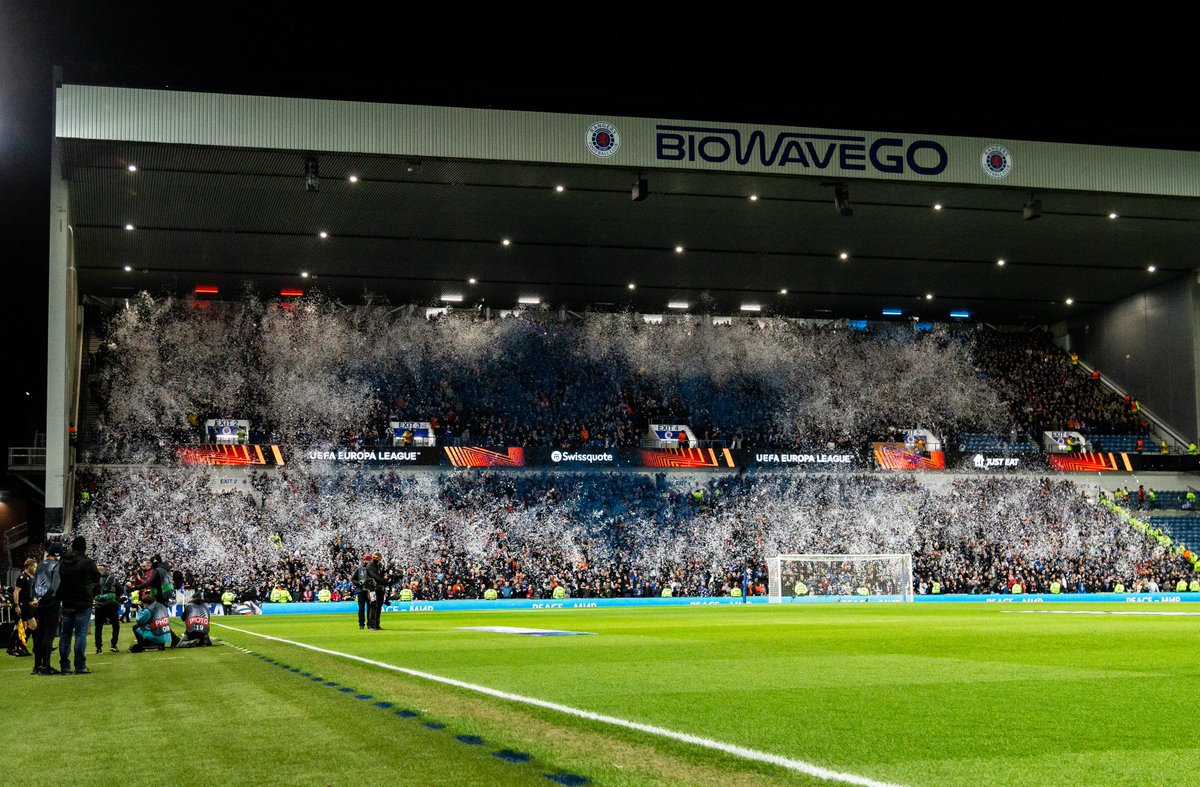 RangersFC's tweet photo. European Nights at this place 😍

#UEL https://t.co/7Q27IHUqPy