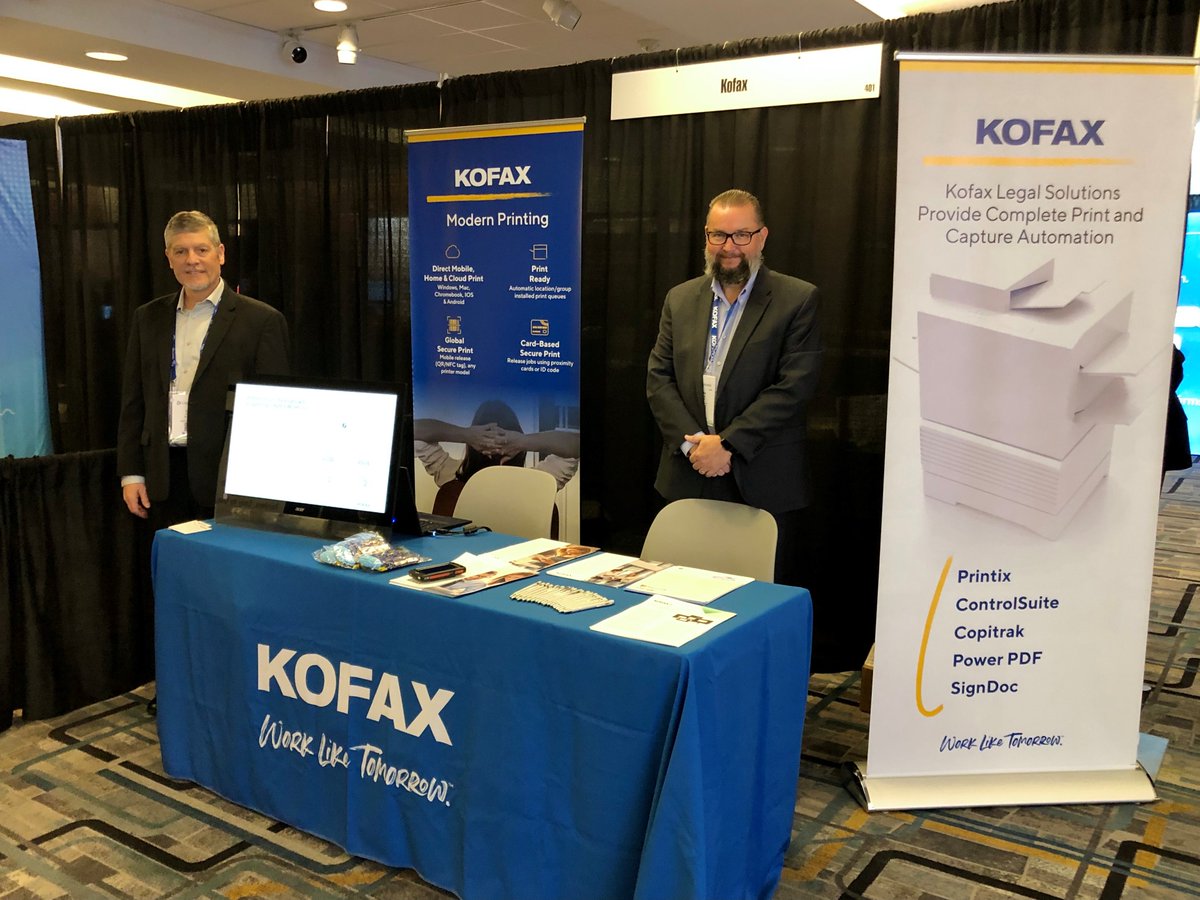 TungstenAI's tweet photo. We're having some great conversations at #Legalweek22! Tomorrow is the last day – visit us at booth #401 to learn about our print automation and desktop productivity solutions. #WorkLikeTomorrow https://t.co/6BSQV0Sy8B