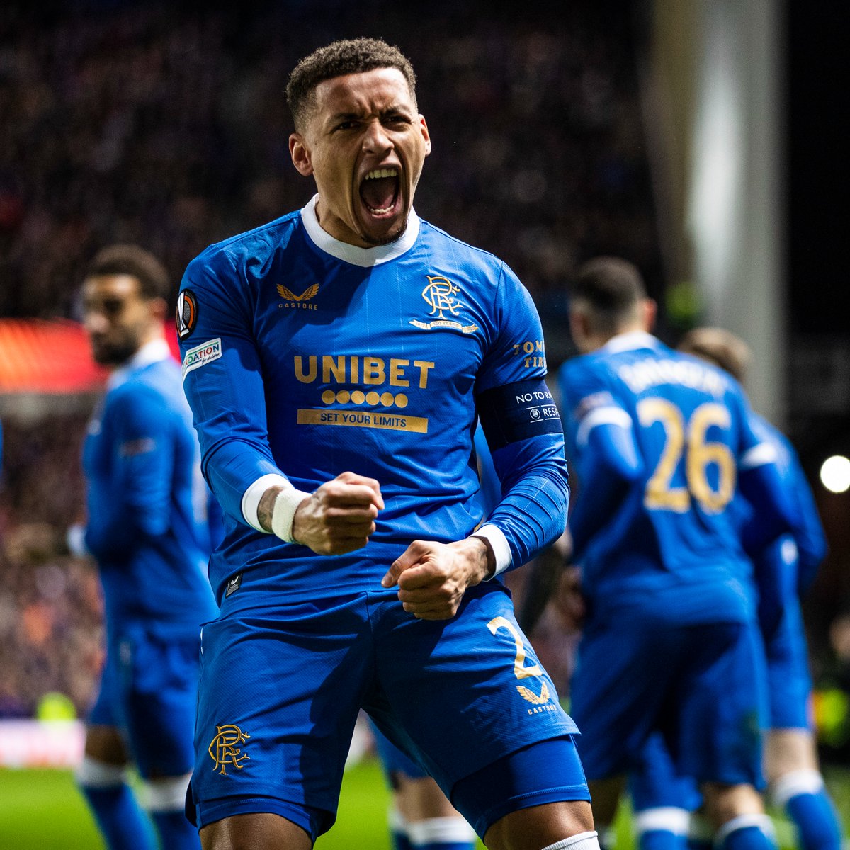 RangersFC's tweet photo. THE CAPTAIN 👊 https://t.co/EotS8RHm93