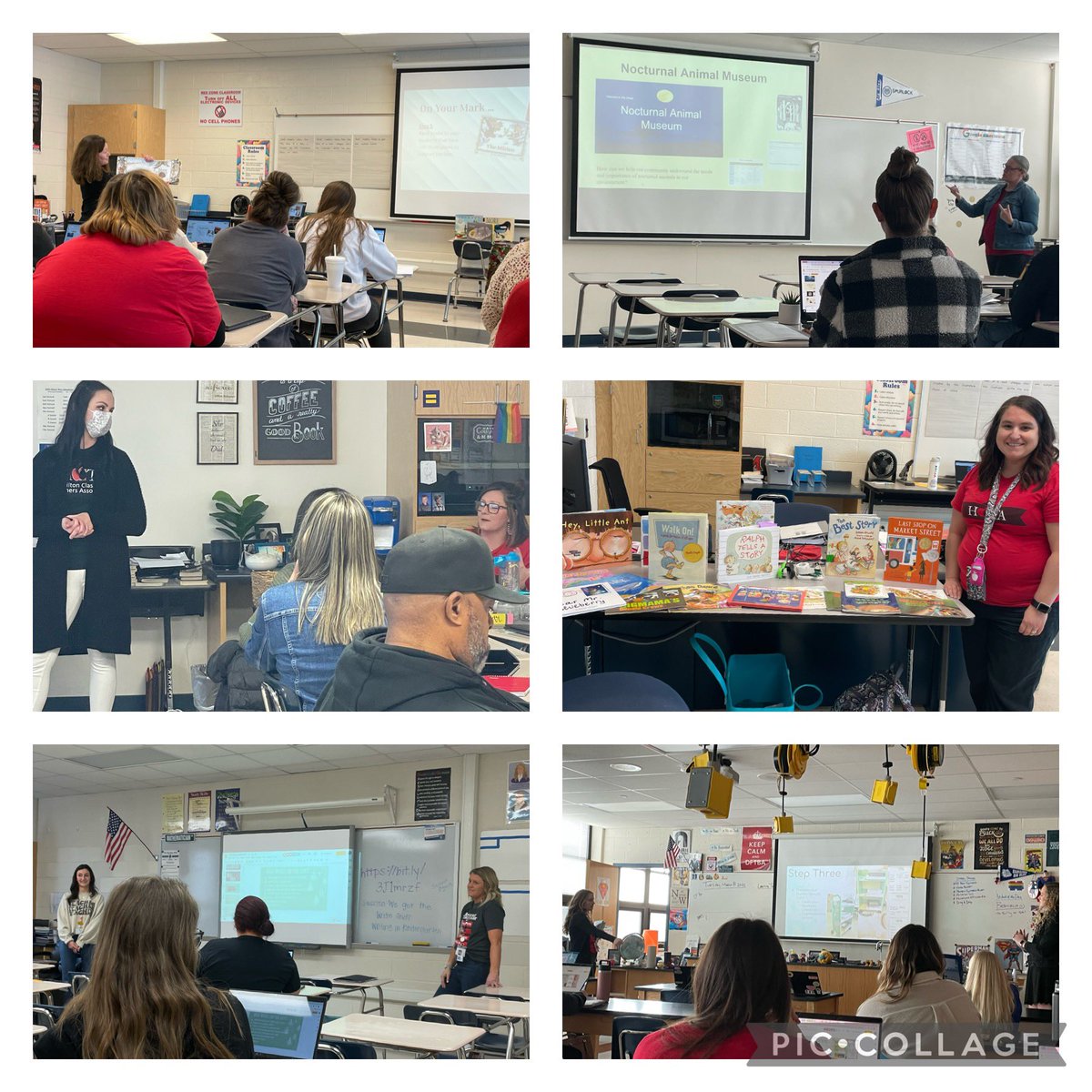 MrsCookHCSD's tweet photo. You guys. I can’t tell you how incredible these educators are! To step completely out of their comfort zone and show colleagues their passions… I’m just so overwhelmed with pride for my @Hamilton_LN &amp; @Hamilton_RWE presenters. They. Are. World-Changers. #HCSDShowcase https://t.co/Xs5eVu2w73