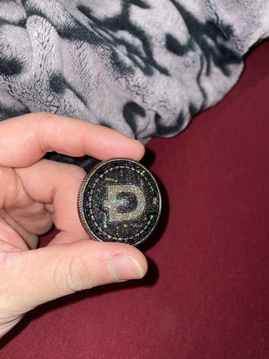 <a href="/neverfud/">NEVERFUD</a> thank you for this amazing #Dogecoin prize that i’ve won !! Its perfect for my coin collection !! #doge #coin #crypto #market