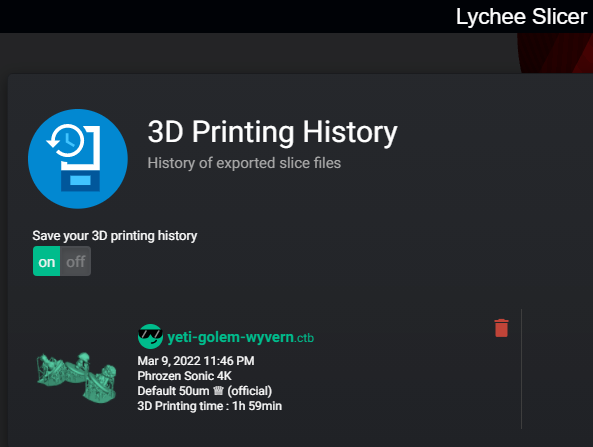 Klecklackdesign's tweet photo. I may be a little late to the party but this history/rating feature in lychee is a major time saver! 
#sonic4k #3Dprinting https://t.co/DO7RJCVUuc