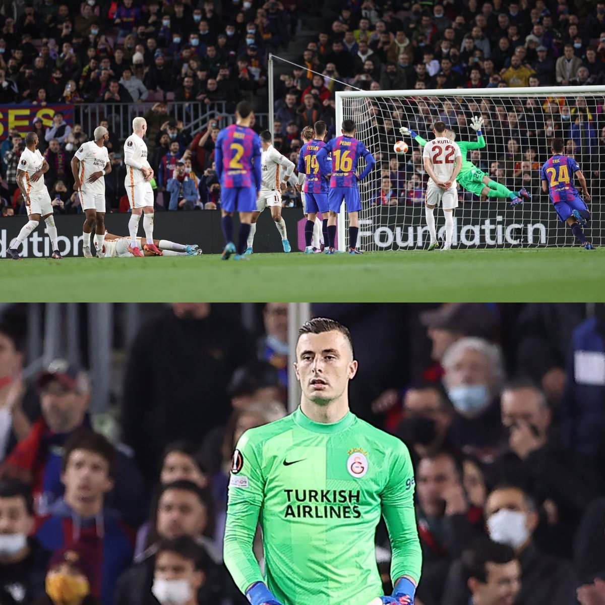 MVP do jogo de hj vai pro meninão da nossa base. 
Iñaki peña destaque do jogo de hj que segurou o 0-0 do resultado final.

GRANDE DEBUT NO CAMP NOU🔥
📸<a href="/InvictosSomos/">Invictos</a>