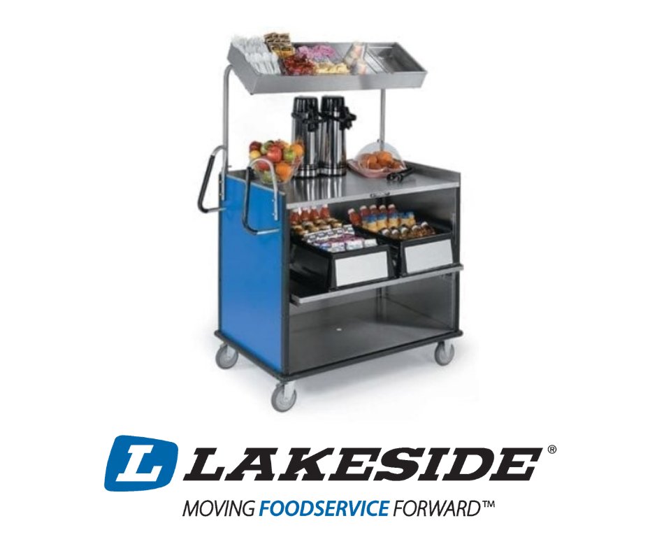 Serve school breakfast anywhere on campus with a Lakeside Breakfast Cart.  

🏫 Learn more about the mobile cart options from #Lakeside here: ow.ly/efWg50IfAmB

#nsbw22 #schoolfoodservice #k12 #schoolbreakfast #mobilecarts