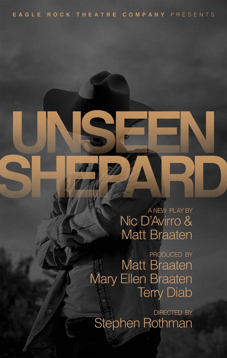 Actors and friends Nic D'Avirro and Matt Braaten created a new play about playwright Sam Shepard.

After Nic's untimely death, Matt was determined to make Nic's dream project a reality.

Learn the story behind "Unseen Shepard" and help out if you can. tinyurl.com/unseenshep