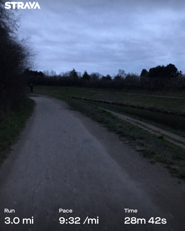 Peaceful, Evening Jog Along The Mersey Banks