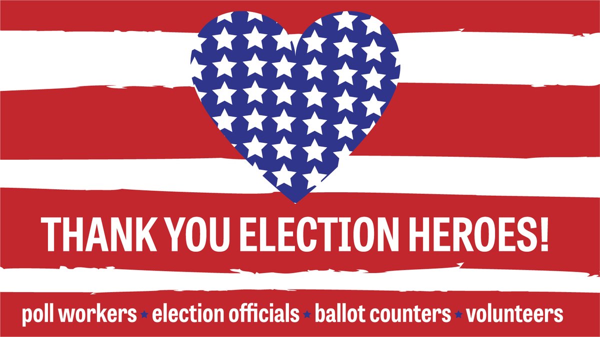 Oregonizers's tweet photo. Not all heroes are in movies, sometimes you can find them at your local #PollingPlace. #ThankYou #ElectionHeroes for defending our #democracy and #CountingEveryVote.

@SOrganizers https://t.co/v2cEs4iv58