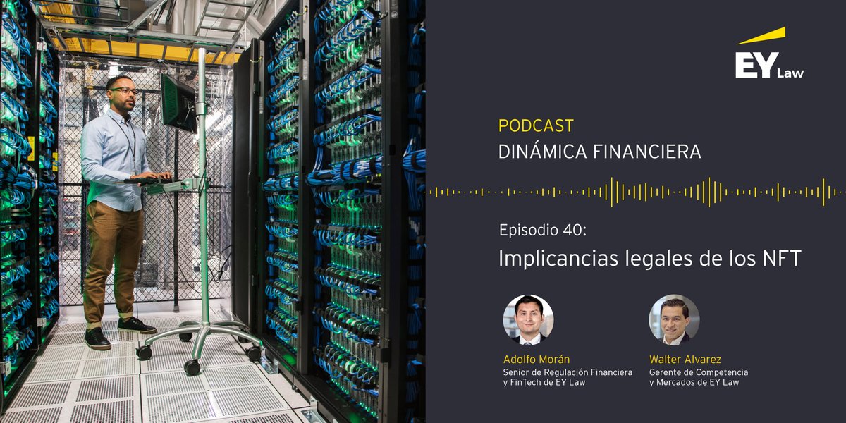 EYPeru's tweet photo. #PodcastEY | Adolfo Morán y Walter Alvarez de #EYLaw, comentan sobre el uso de tecnología blockchain y los NFT.
✔ Escucha aquí el episodio especial de nuestro #podcast: 
https://t.co/ZMQzeYlMYk https://t.co/YOeqZoxu2w